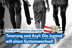 Teuerung und Asyl: Die Jugend will einen Systemwechsel!