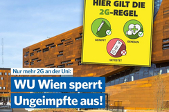 WU Wien sperrt Ungeimpfte aus!